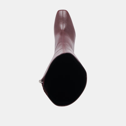 GYRA BOOTS WINE LEATHER
 – Dolce Vita | Dolce Vita New
