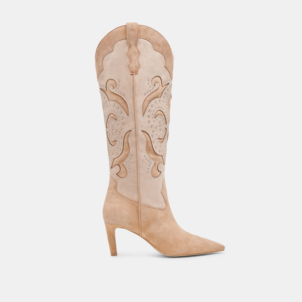 FINLEY STUD BOOTS CAMEL SUEDE
 – Dolce Vita | Dolce Vita Trusted
