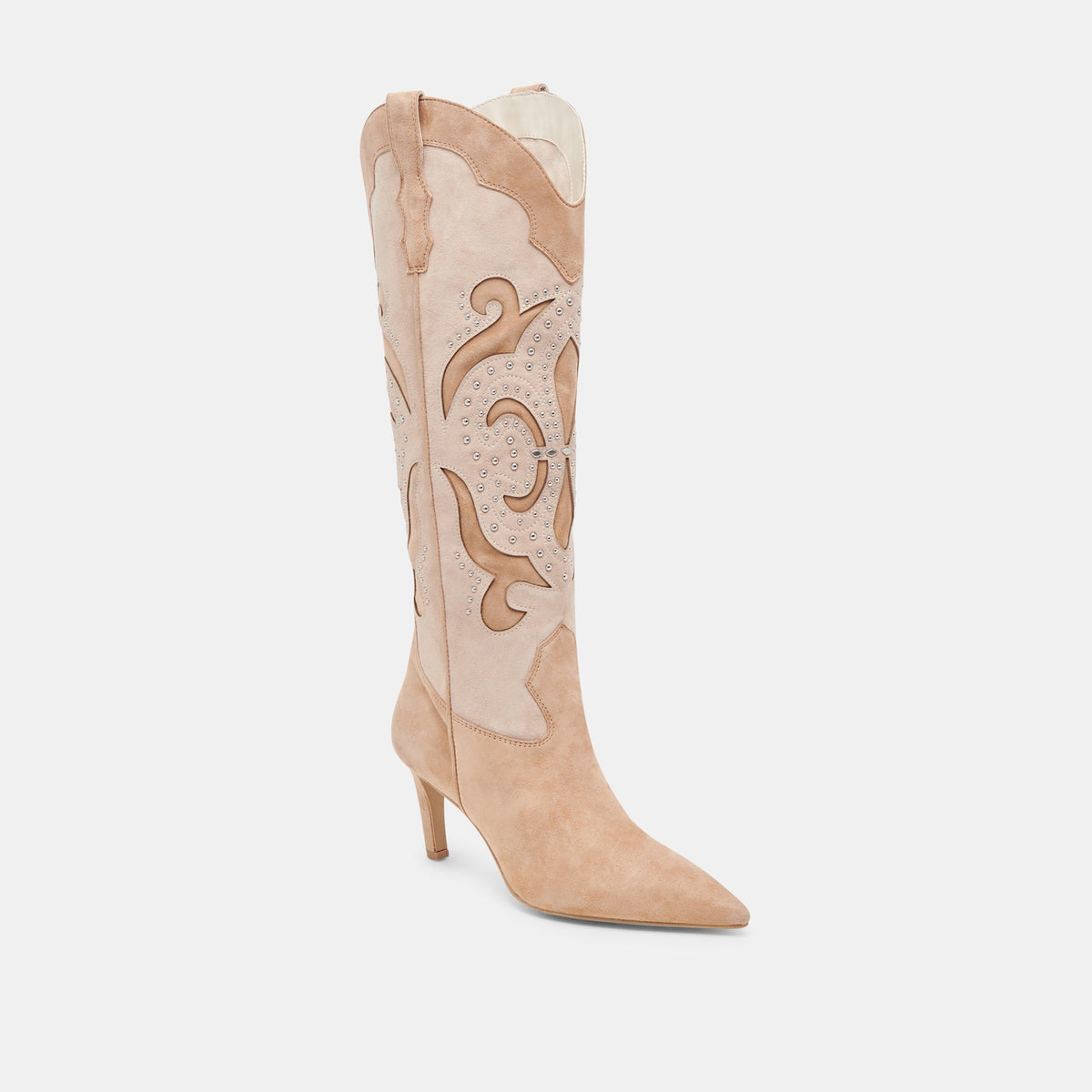 FINLEY STUD BOOTS CAMEL SUEDE
 – Dolce Vita | Dolce Vita Trusted