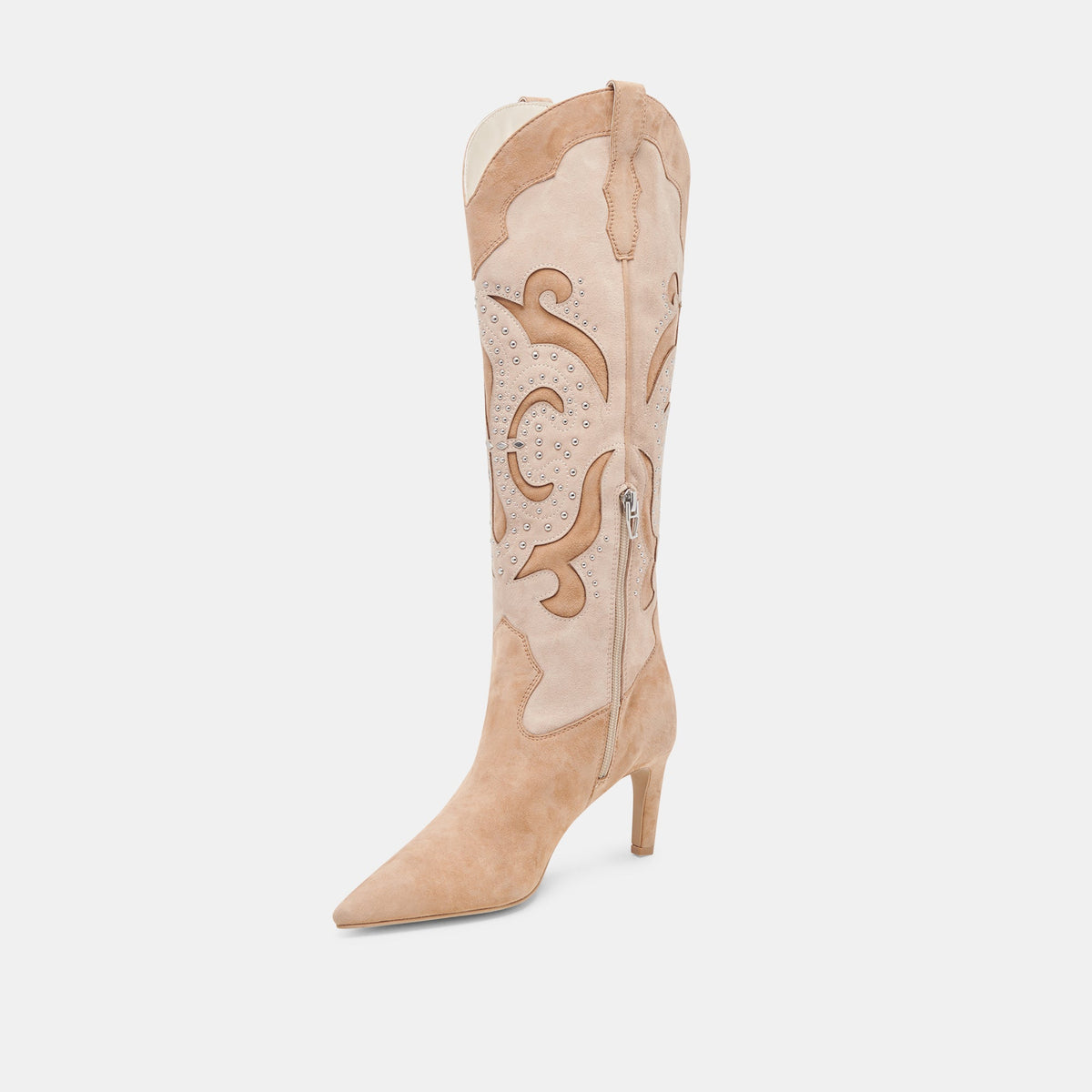 FINLEY STUD BOOTS CAMEL SUEDE
 – Dolce Vita | Dolce Vita Trusted