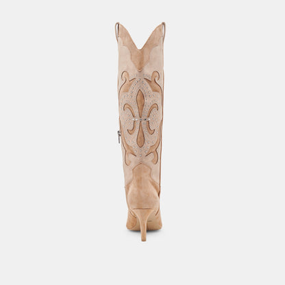 FINLEY STUD BOOTS CAMEL SUEDE
 – Dolce Vita | Dolce Vita Trusted