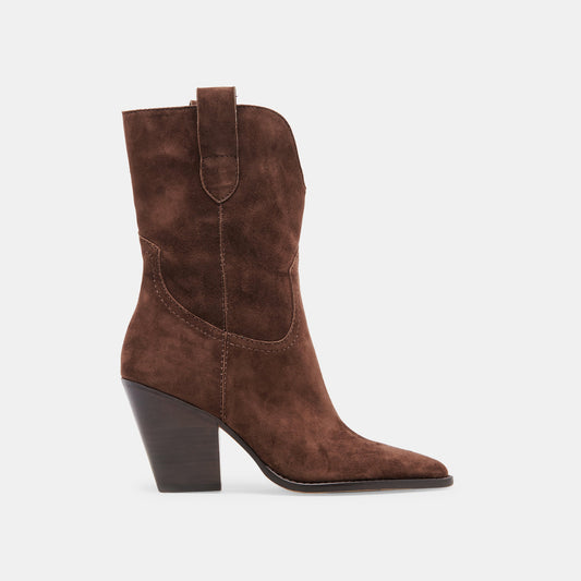JESSEY BOOTS DK BROWN SUEDE
 – Dolce Vita | Dolce Vita Classic