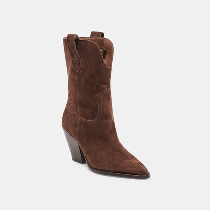 JESSEY BOOTS DK BROWN SUEDE
 – Dolce Vita | Dolce Vita Classic