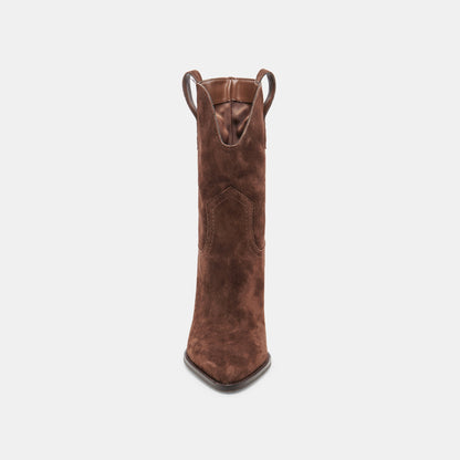 JESSEY BOOTS DK BROWN SUEDE
 – Dolce Vita | Dolce Vita Classic