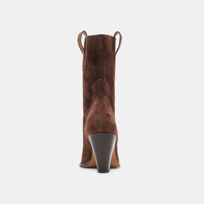 JESSEY BOOTS DK BROWN SUEDE
 – Dolce Vita | Dolce Vita Classic