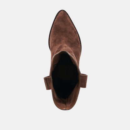 JESSEY BOOTS DK BROWN SUEDE
 – Dolce Vita | Dolce Vita Classic