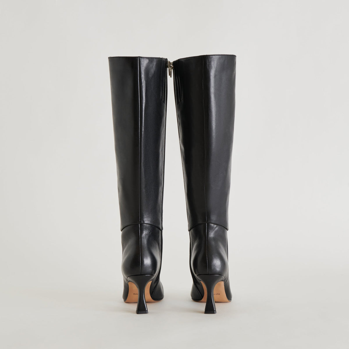 Gyra Black Leather Boots | Dolce Vita New