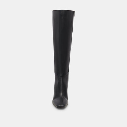 Gyra Black Leather Boots | Dolce Vita New