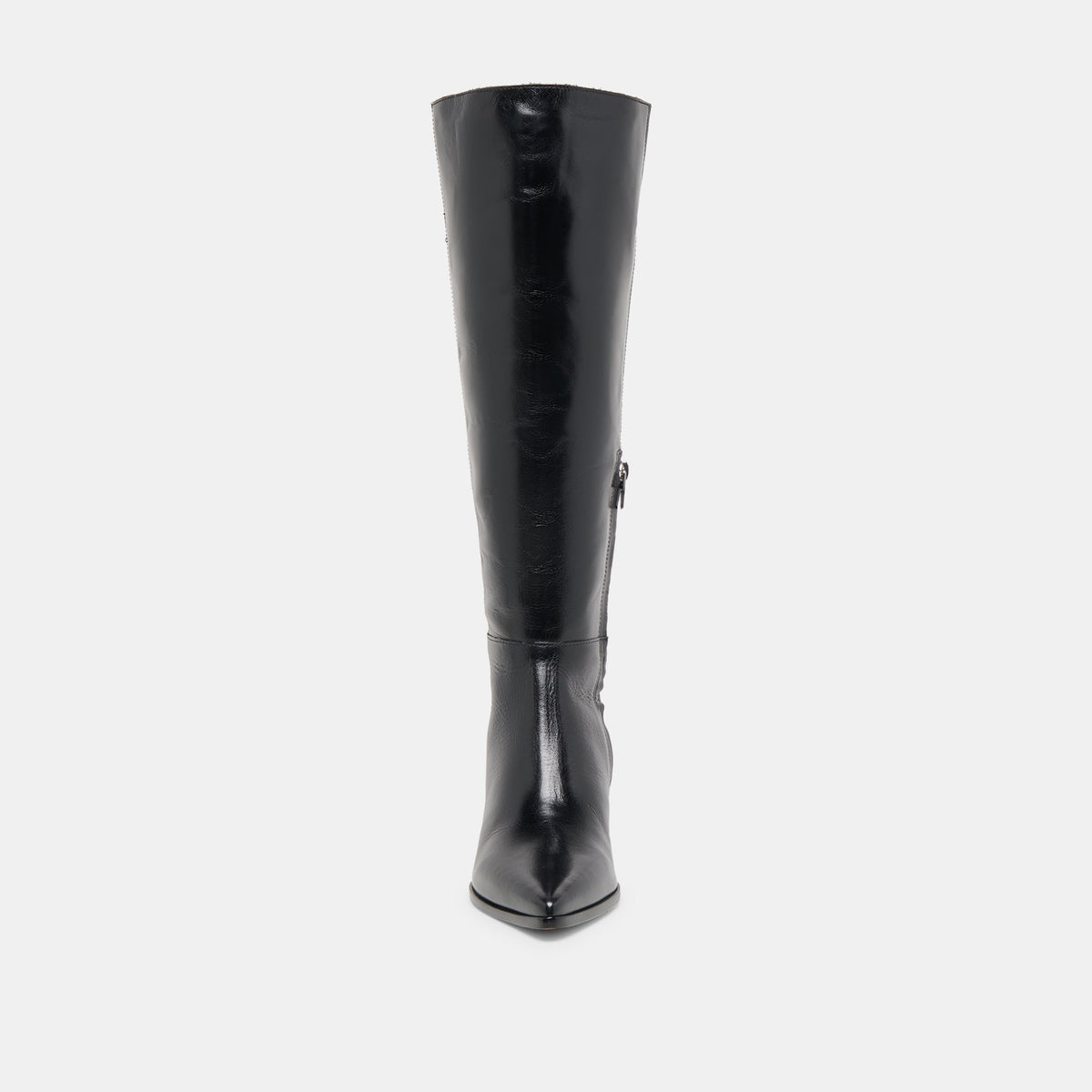 Kirson Black Leather Wide Calf Boots | Dolce Vita Featured