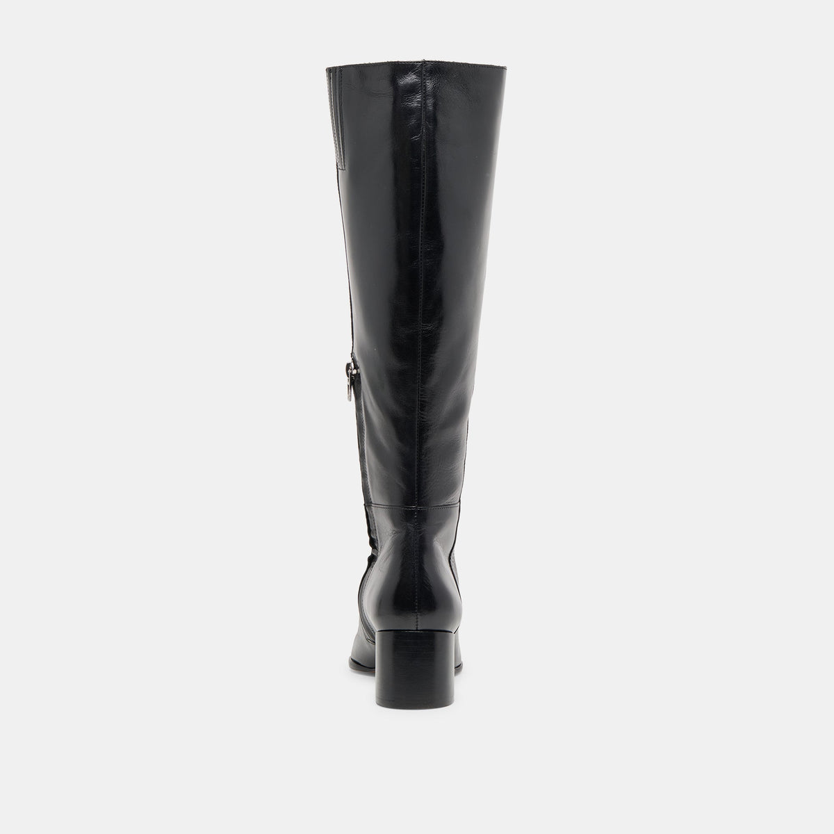 Kirson Black Leather Wide Calf Boots | Dolce Vita Featured