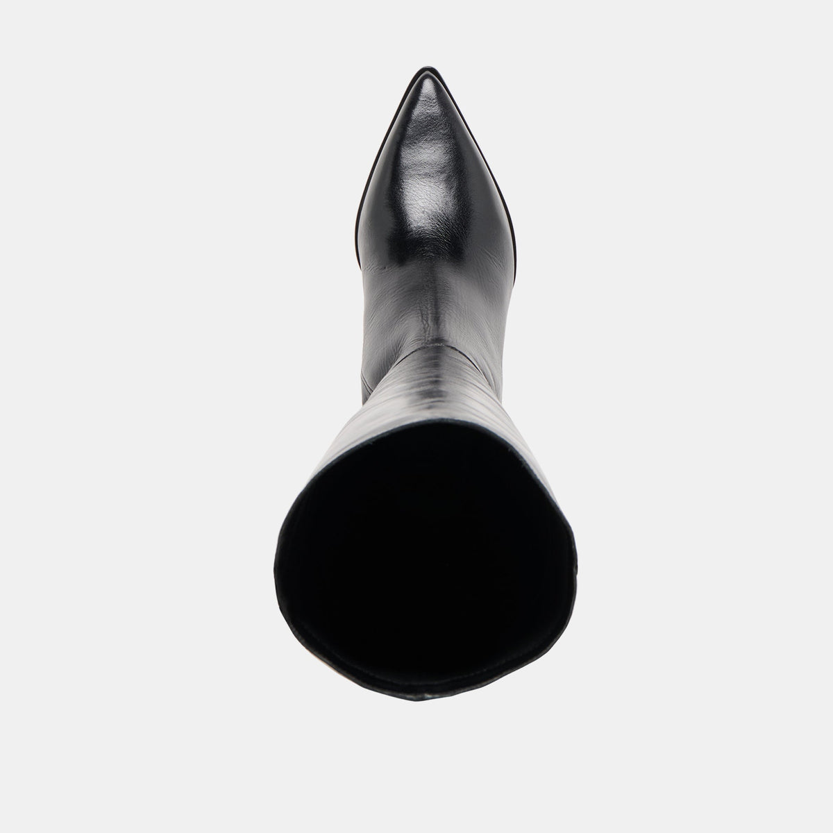 Kirson Black Leather Wide Calf Boots | Dolce Vita Featured