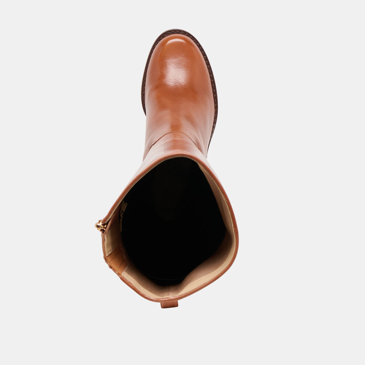 Lucyle Tan Leather Wide Calf Boots | Dolce Vita Exclusive