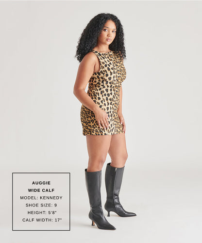Auggie Wide Calf Boots | Black Leather Boots by Dolce Vita | Dolce Vita Customer Favorite