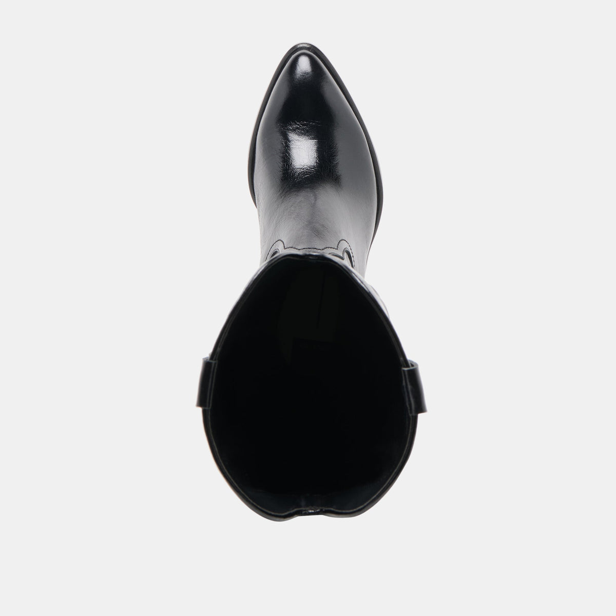 Mirla Black Leather Wide Calf Boots | Dolce Vita Smart Buy