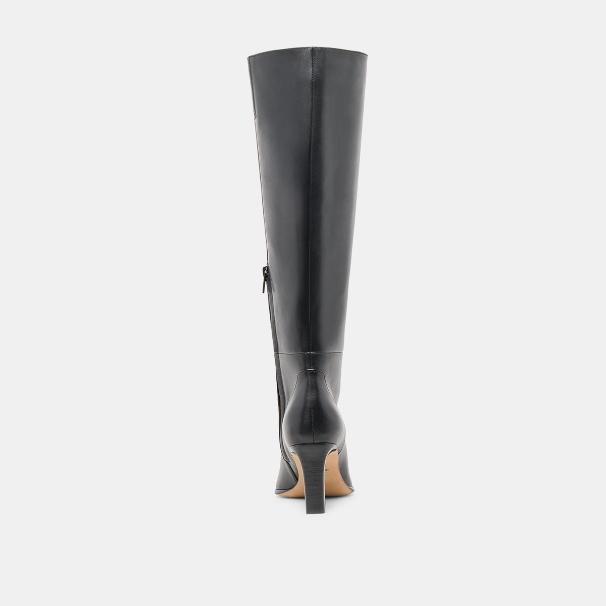Emmi Black Leather Wide Calf Boots | Dolce Vita Classic