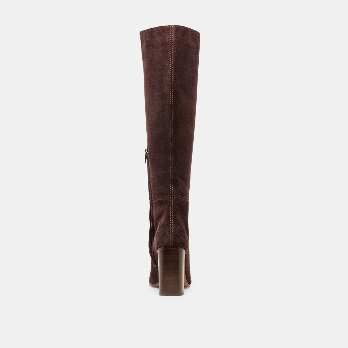 Hudsin Wide Calf Mahogany Suede Boots | Dolce Vita Popular