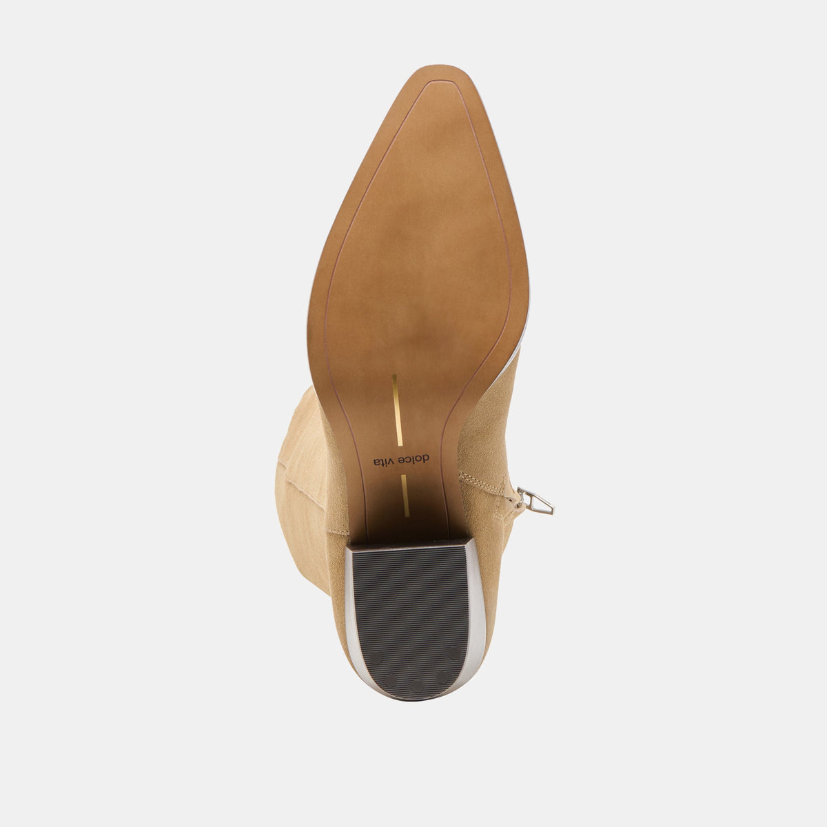 Virona H2O Waterproof Dk Taupe Suede Wide Calf Boots | Dolce Vita Classic