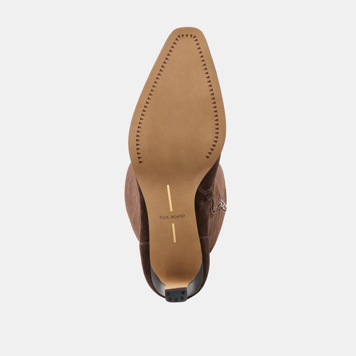 Emmi Dk Brown Suede Wide Calf Boots | Dolce Vita Discount