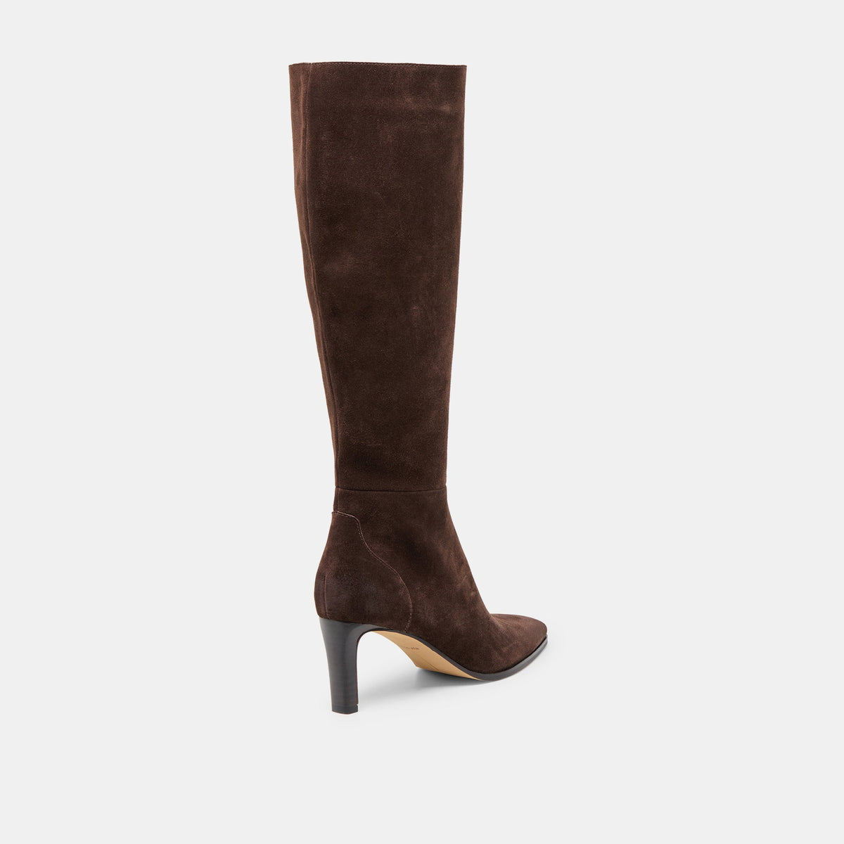 Emmi Dk Brown Suede Wide Calf Boots | Dolce Vita Discount