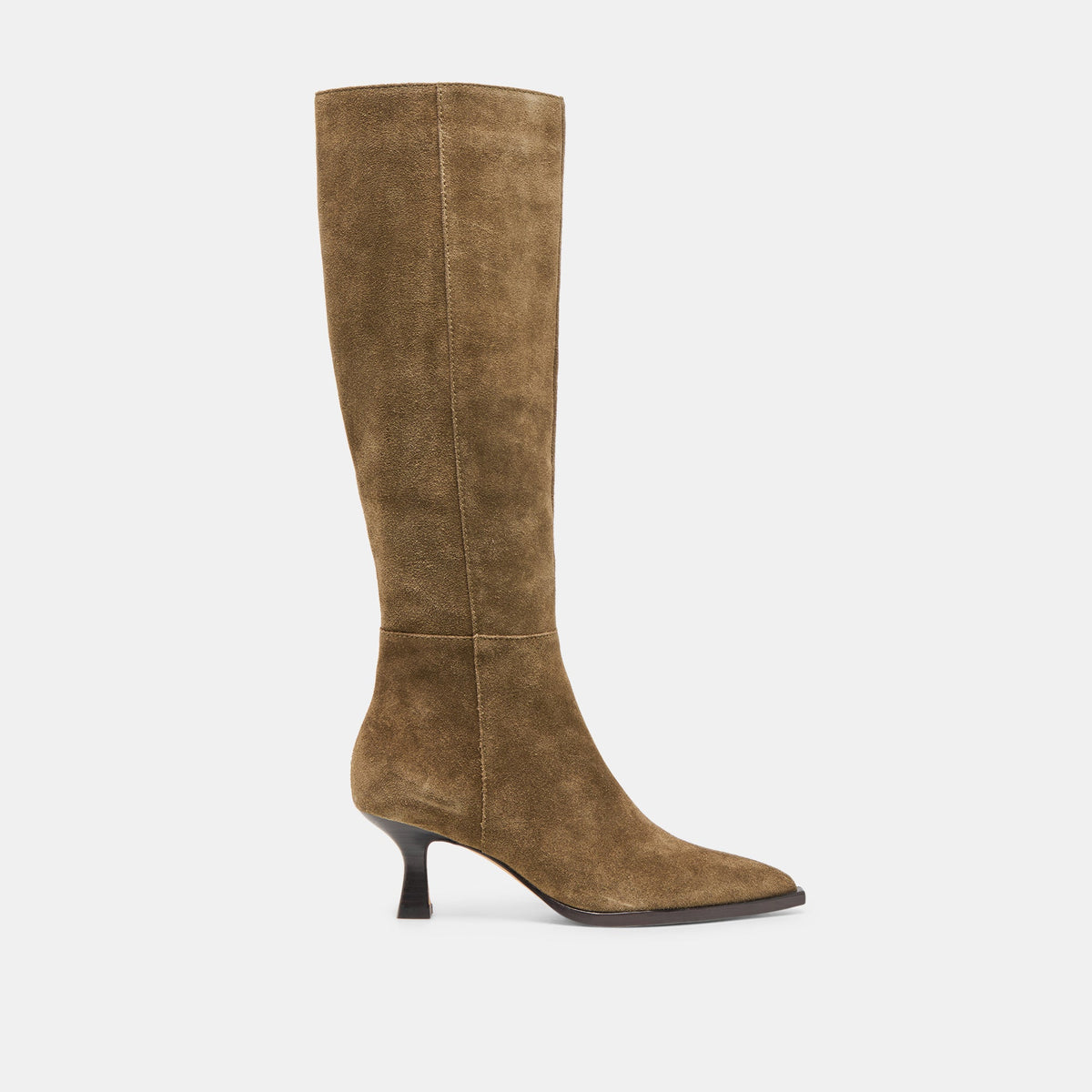 Auggie Olive Suede Wide Calf Boots | Dolce Vita Signature