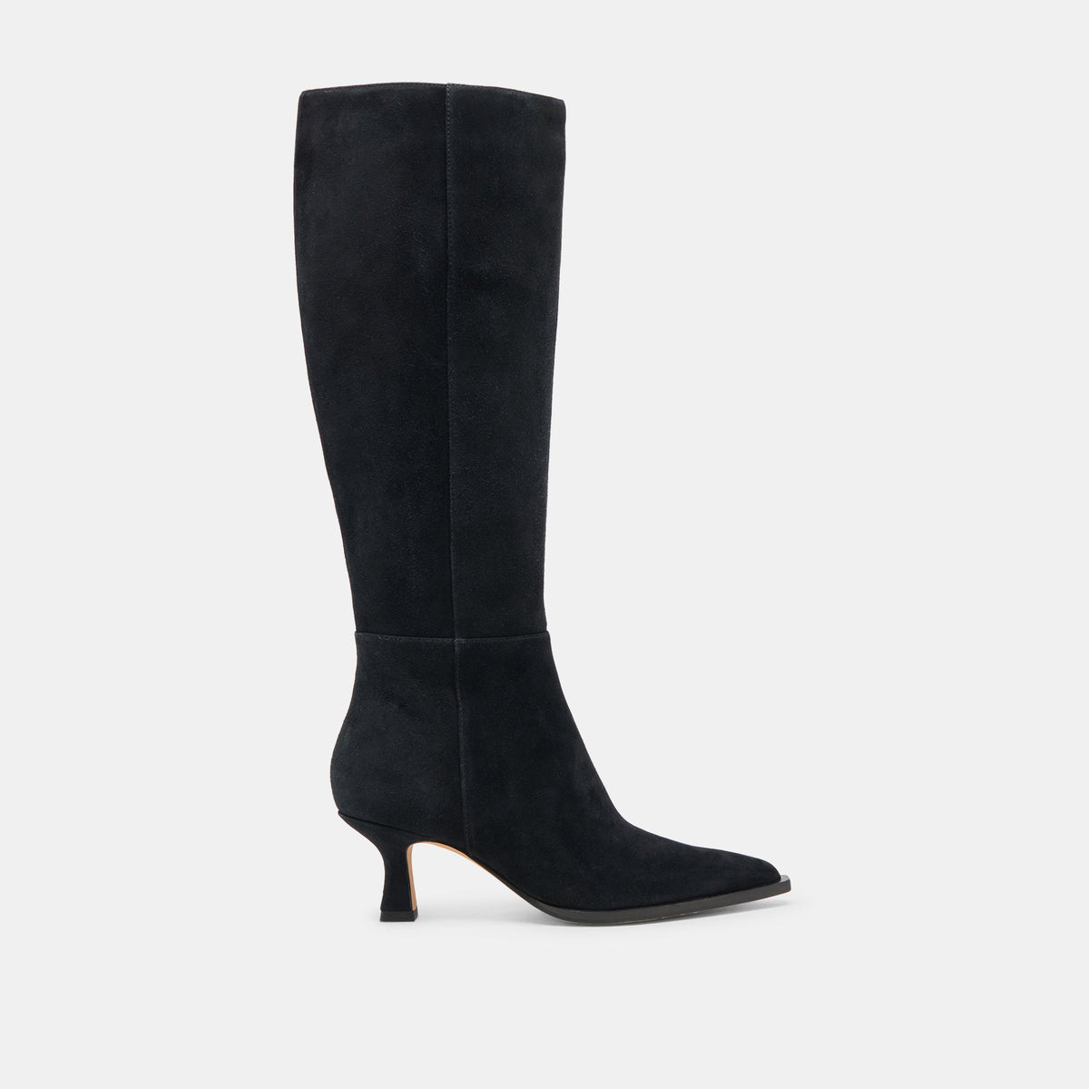 AUGGIE WIDE CALF BOOTS ONYX SUEDE
 – Dolce Vita | Dolce Vita Great Value