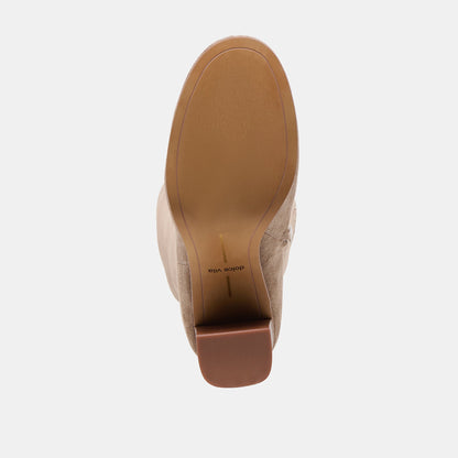 Hudsin Wide Calf Barley Suede Boots | Dolce Vita Signature