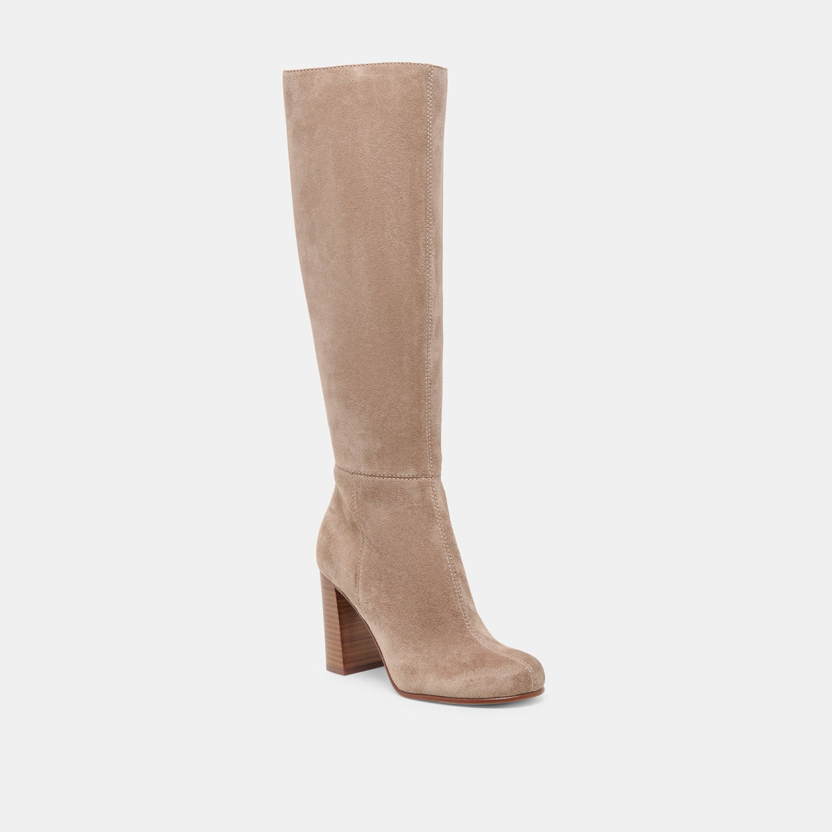 Hudsin Wide Calf Barley Suede Boots | Dolce Vita Signature