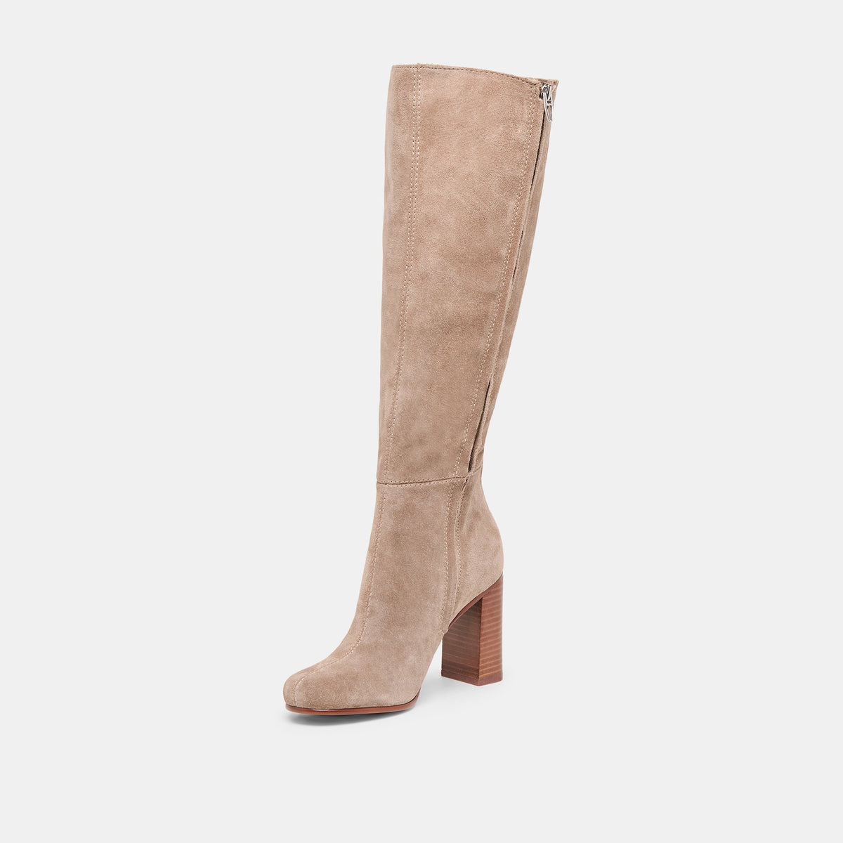 Hudsin Wide Calf Barley Suede Boots | Dolce Vita Signature
