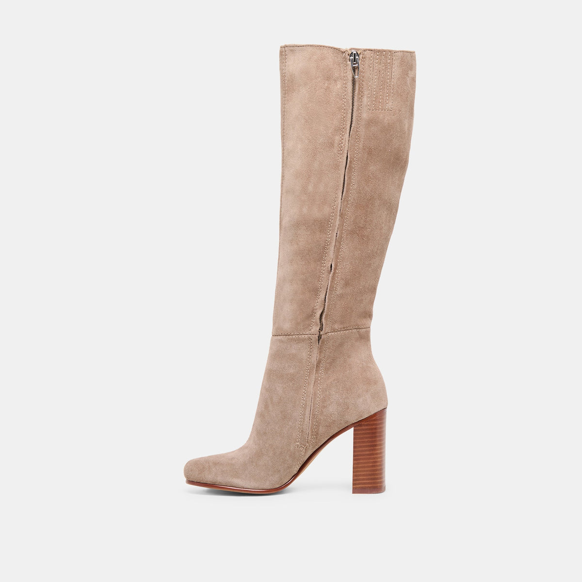 Hudsin Wide Calf Barley Suede Boots | Dolce Vita Signature