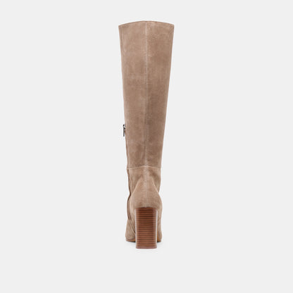Hudsin Wide Calf Barley Suede Boots | Dolce Vita Signature
