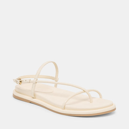 Dom Off White Leather Sandals | Dolce Vita Recommended