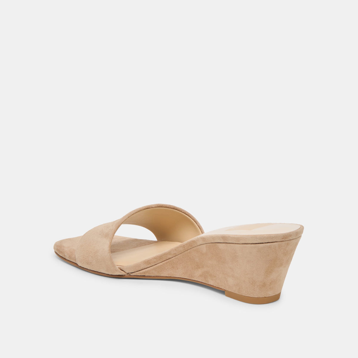 Qaily Camel Suede Wedges | Dolce Vita Quality