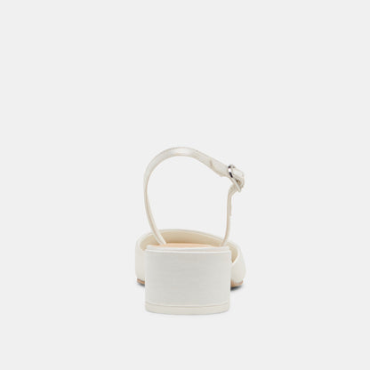Carel Off White Satin Heels | Dolce Vita Best Price