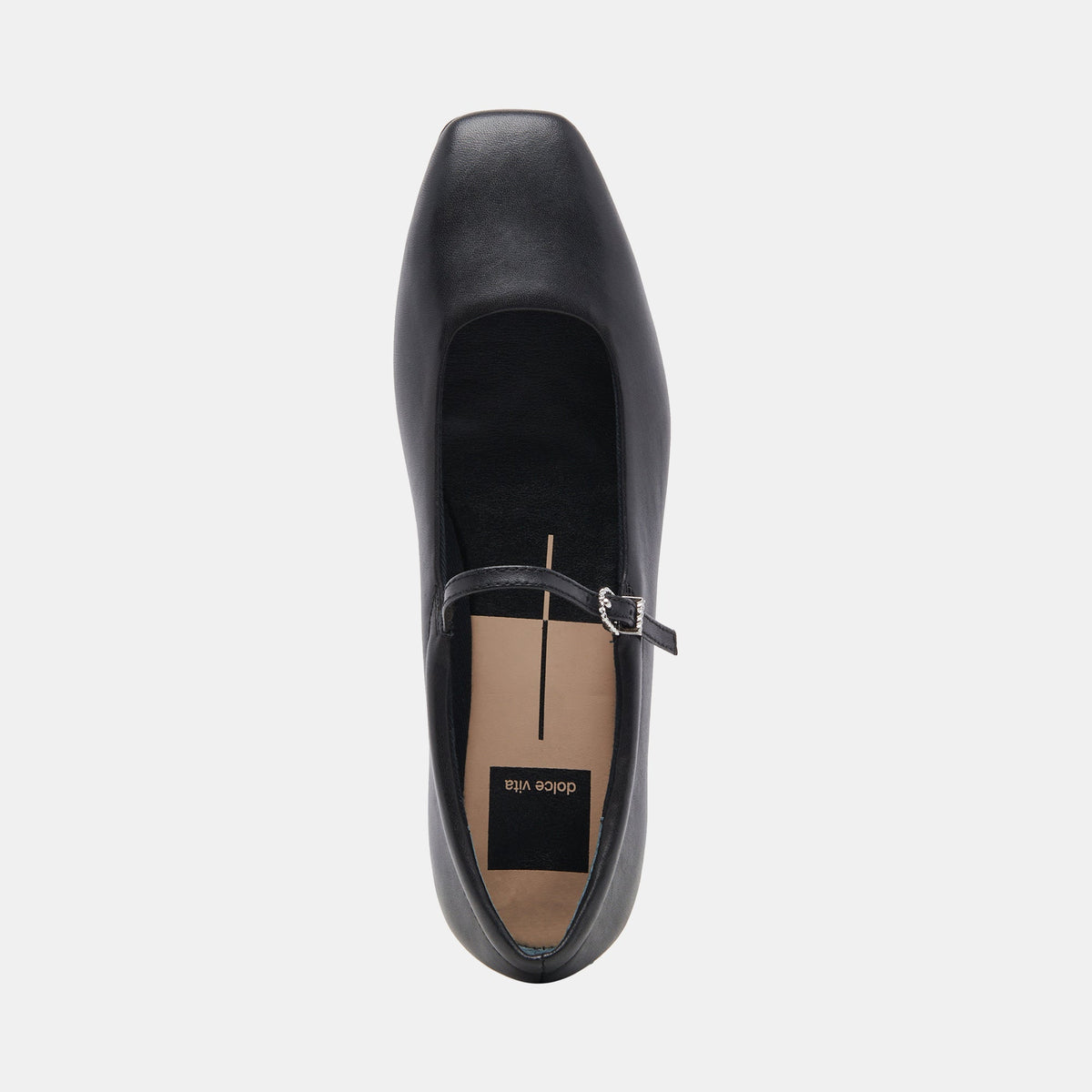 Reyes Black Leather Ballet Flats | Dolce Vita Recommended