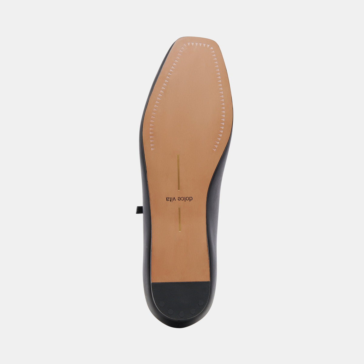 Reyes Black Leather Ballet Flats | Dolce Vita Recommended