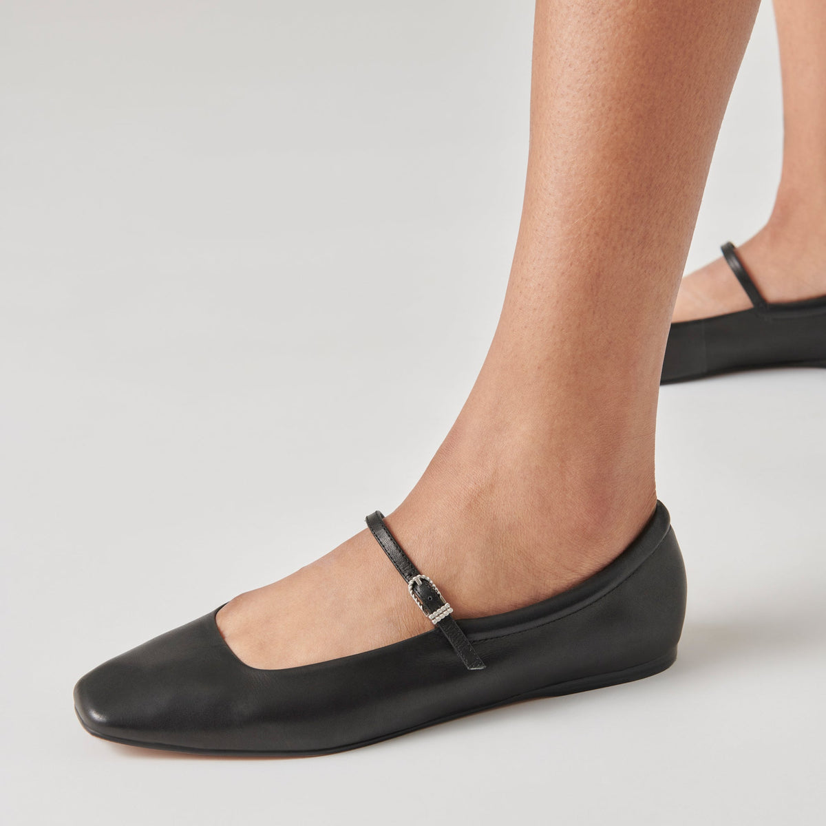 Reyes Black Leather Ballet Flats | Dolce Vita Recommended