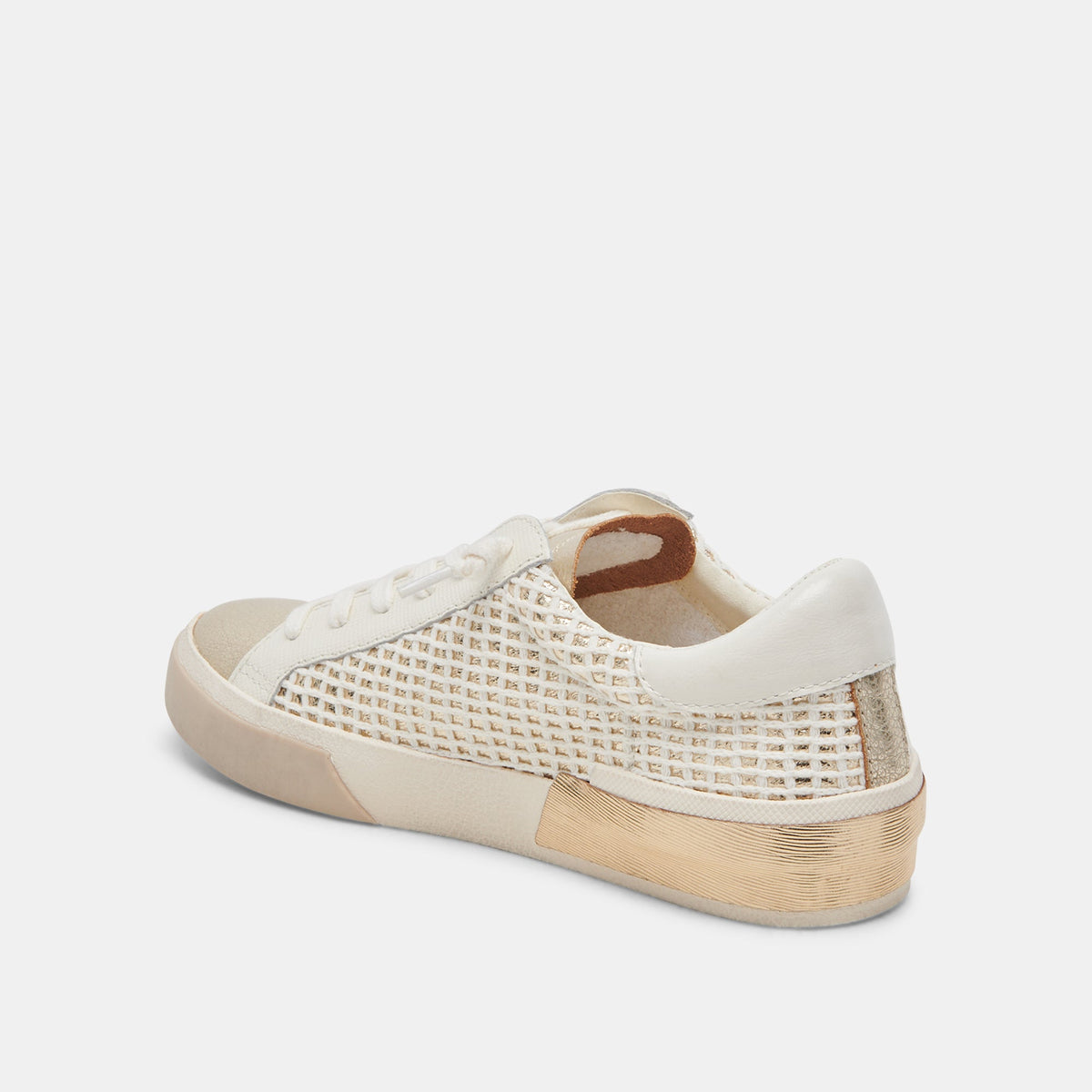 ZINA SNEAKERS BONE GOLD WOVEN
 – Dolce Vita | Dolce Vita Customer Favorite