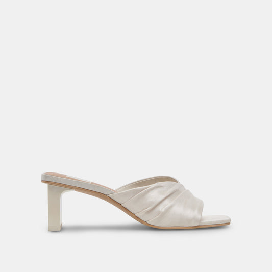 CARLAN HEELS OFF WHITE SILK
 – Dolce Vita | Dolce Vita Discount