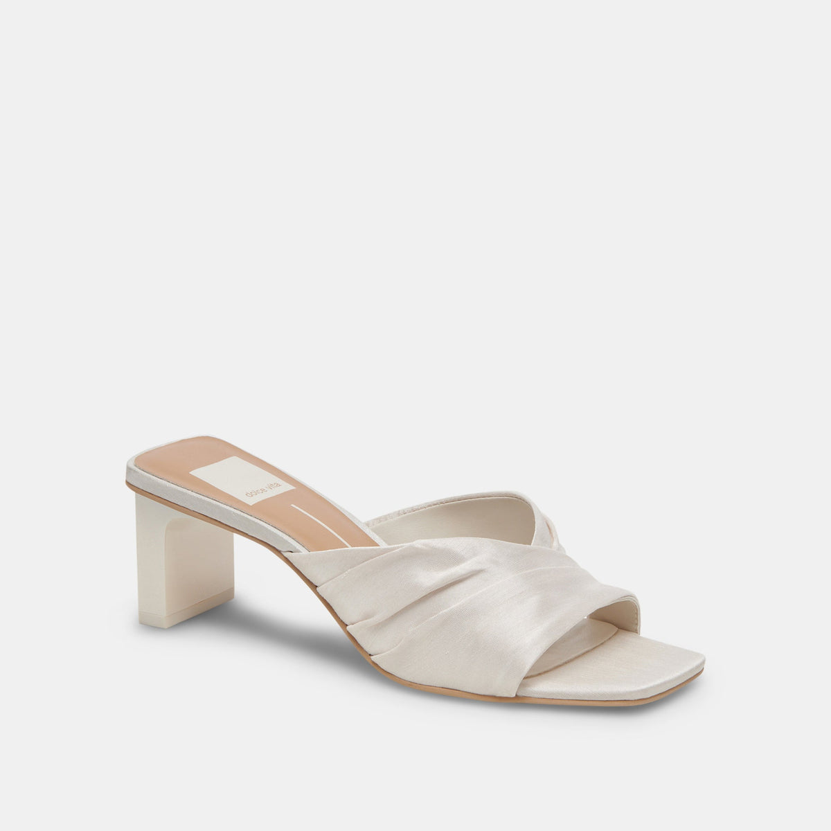 CARLAN HEELS OFF WHITE SILK
 – Dolce Vita | Dolce Vita Discount