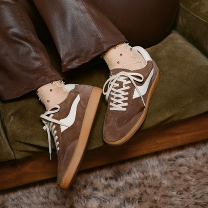 NOTICE SNEAKERS DK BROWN SUEDE
 – Dolce Vita | Dolce Vita Popular
