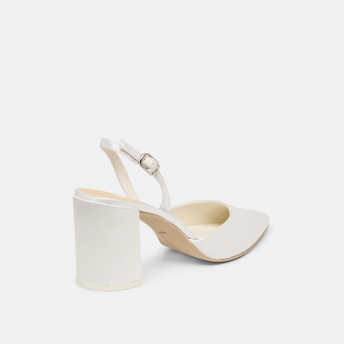 Carel True White Satin High Heels | Dolce Vita Top Pick