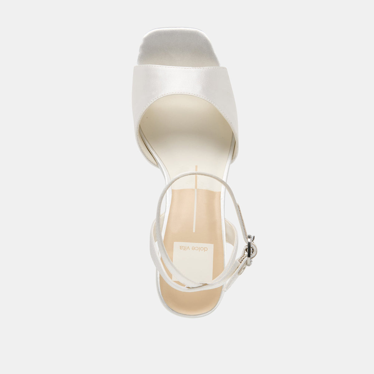 Felica White Satin Heels | Dolce Vita Latest