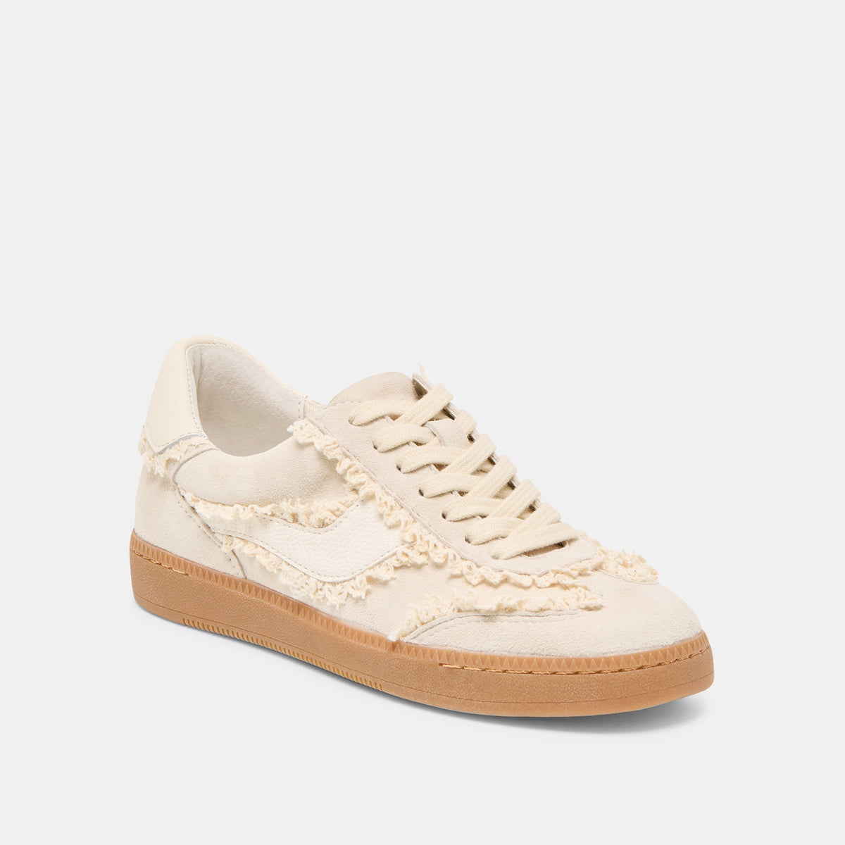 Notice Lace Ivory Suede Sneakers | Dolce Vita Hot Sale