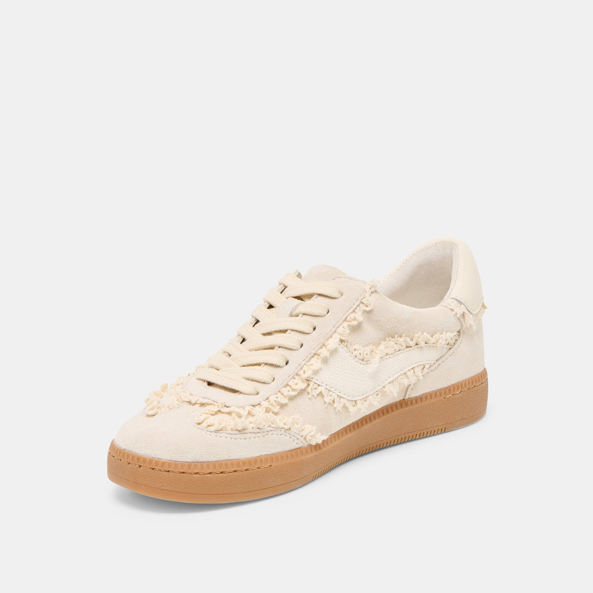 Notice Lace Ivory Suede Sneakers | Dolce Vita Hot Sale