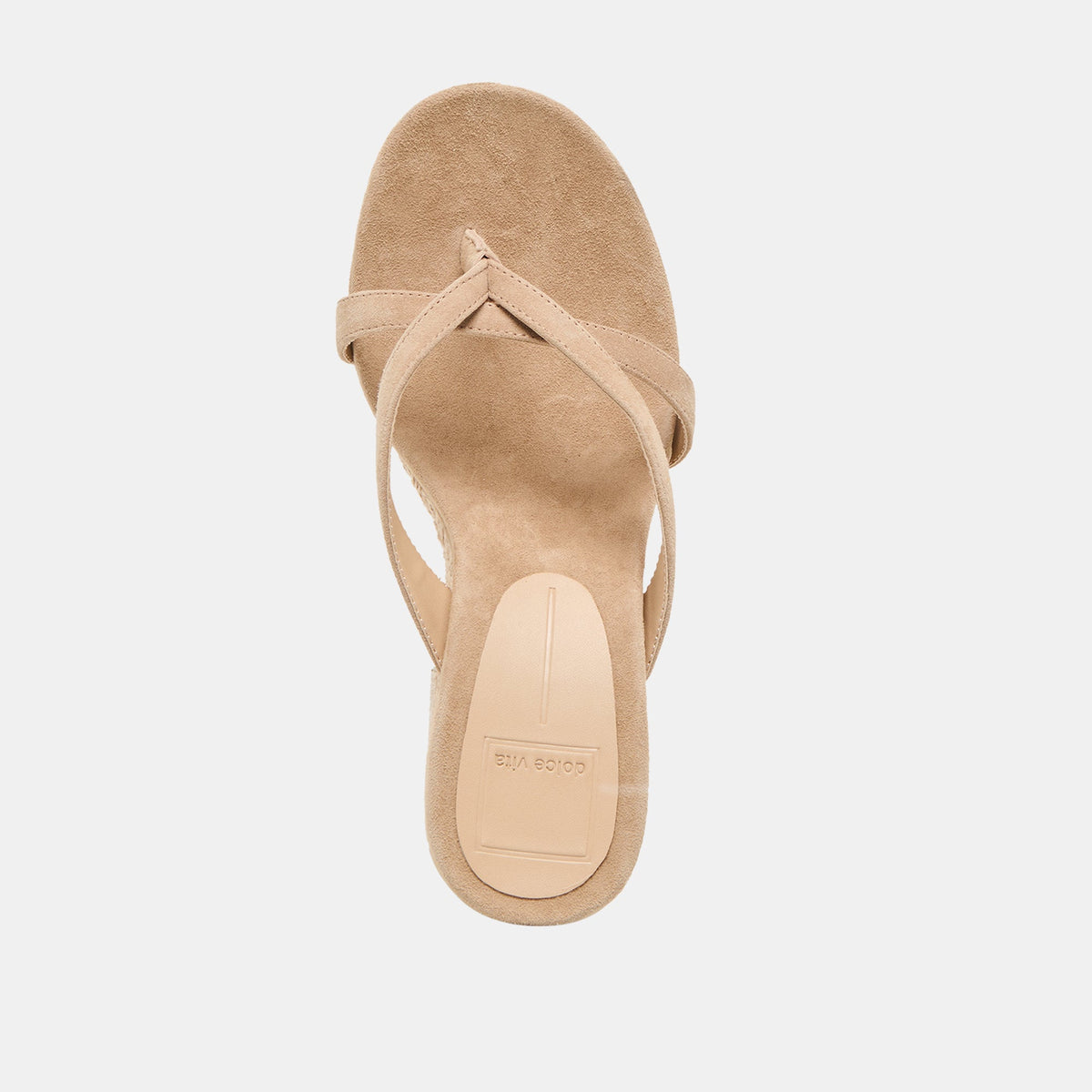 Helan Espadrille Camel Suede Wedges | Dolce Vita Discount