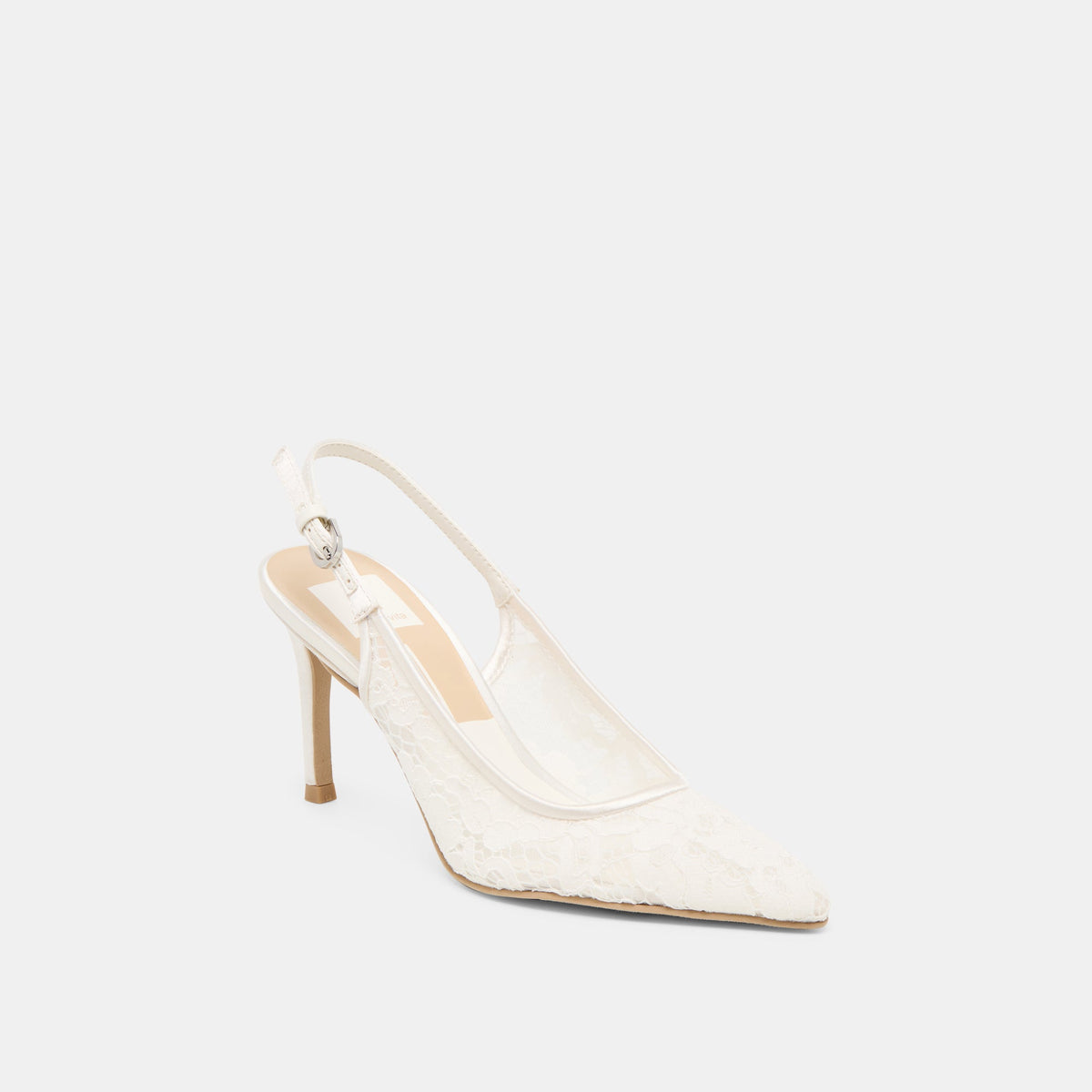 Yami True White Lace Heels | Dolce Vita Trusted