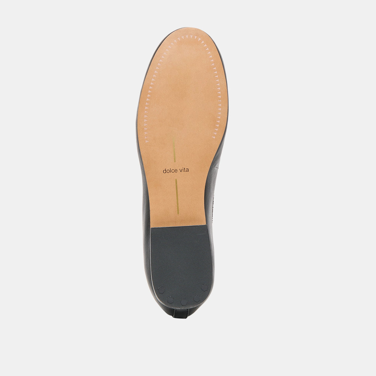 Ritla Black Leather Ballet Flats | Dolce Vita Premium