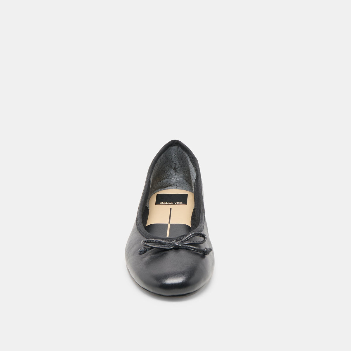 Ritla Black Leather Ballet Flats | Dolce Vita Premium