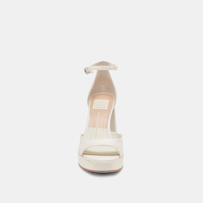 PANDRO HEELS WHITE SATIN
 – Dolce Vita | Dolce Vita Sale