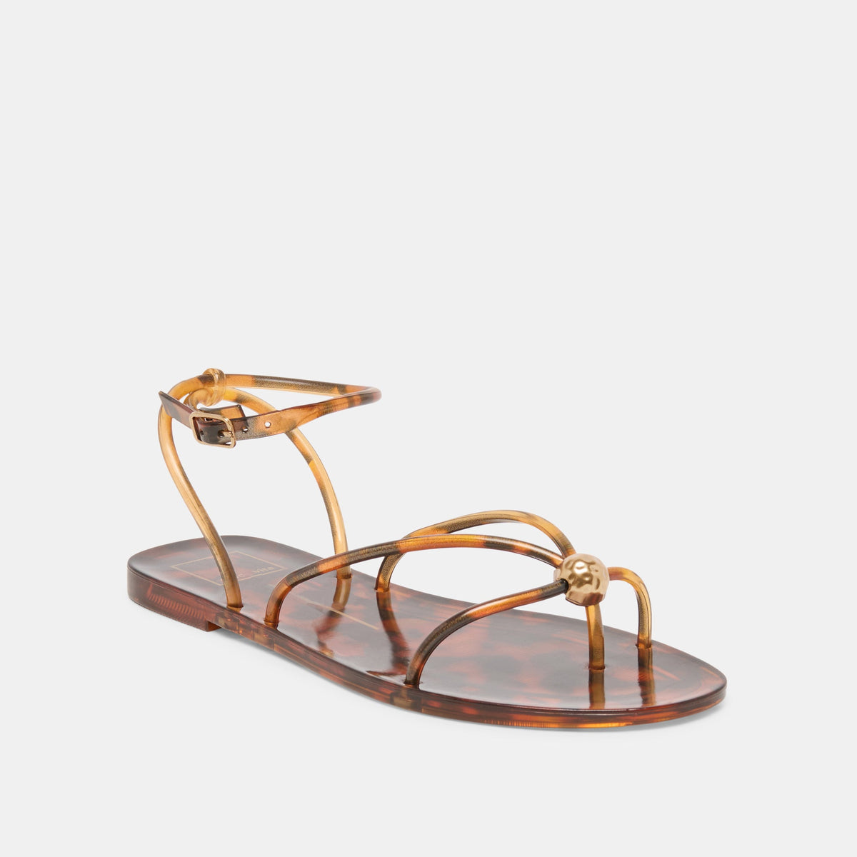 Kenley Vinyl Tortoise Jelly Sandals | Dolce Vita Classic